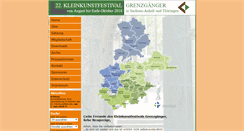Desktop Screenshot of grenzgaengerfestival.de